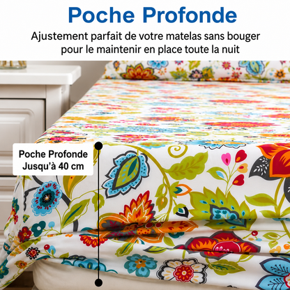 Ensemble de draps rafraîchissants